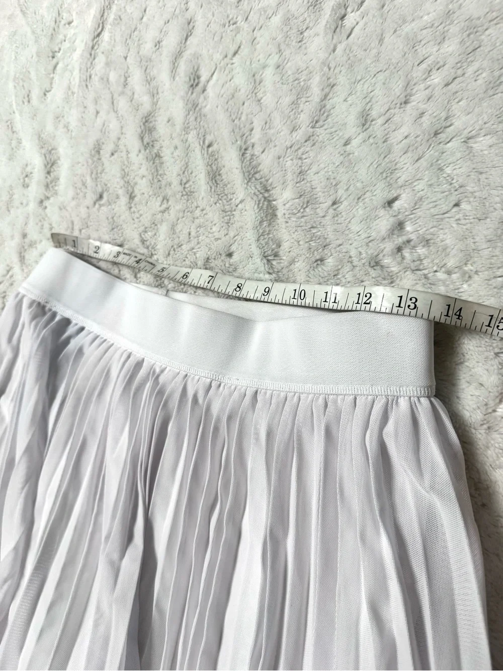 Terez TLC Mesh Layover Tennis Skirt in white - Picture 8 of 10